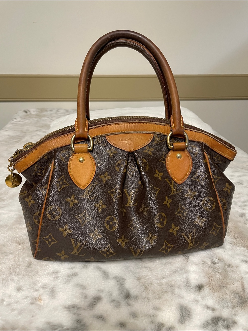 Louis Vuitton Brown Monogram Canvas Satchel